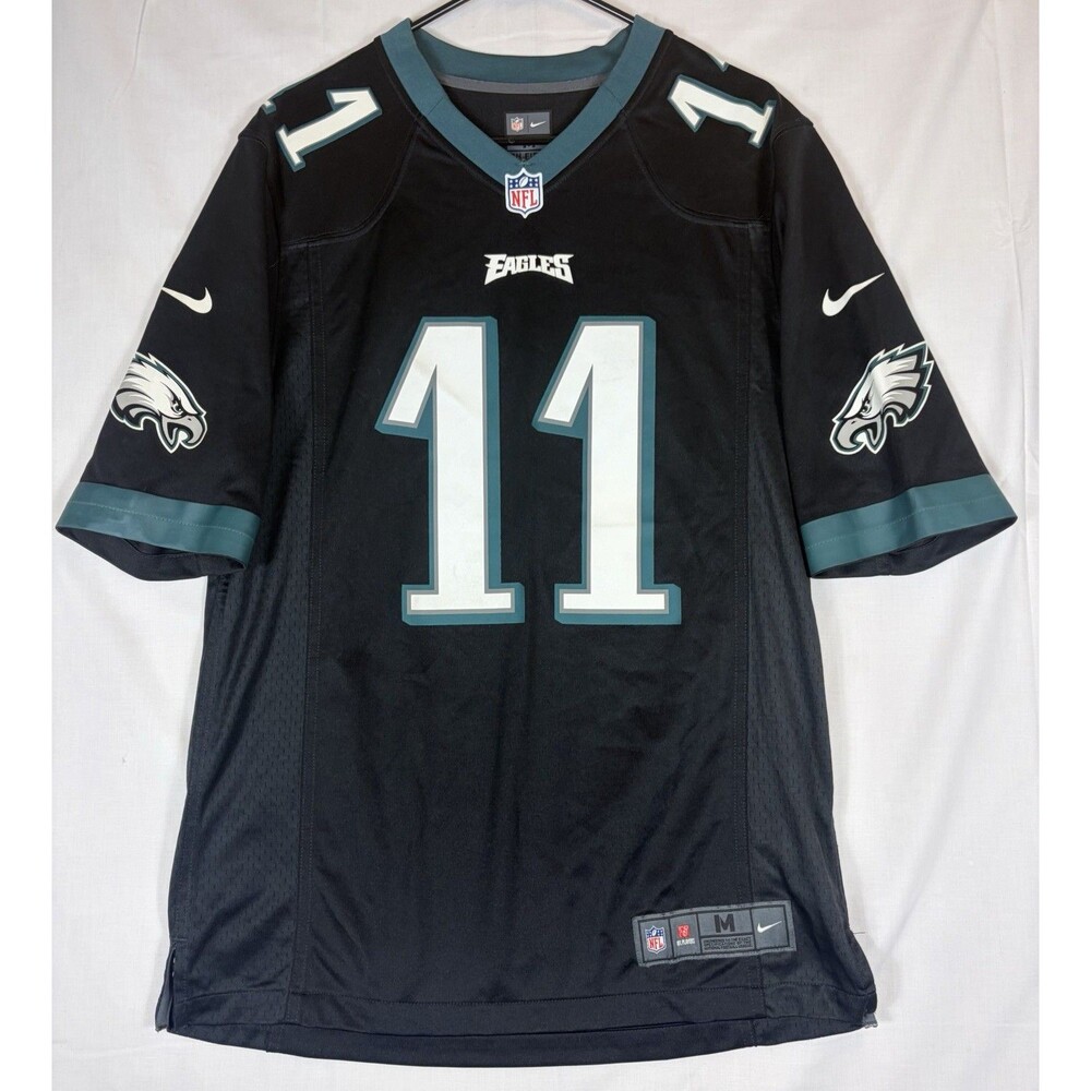 Nike Football Jersey On Field Philadelphia Eagles Wentz #11 Black Medium NFL